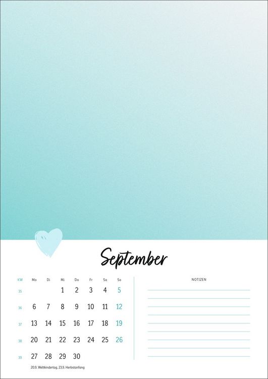 Produktbild: Kreativkalender Mit Liebe gemacht A4 2027