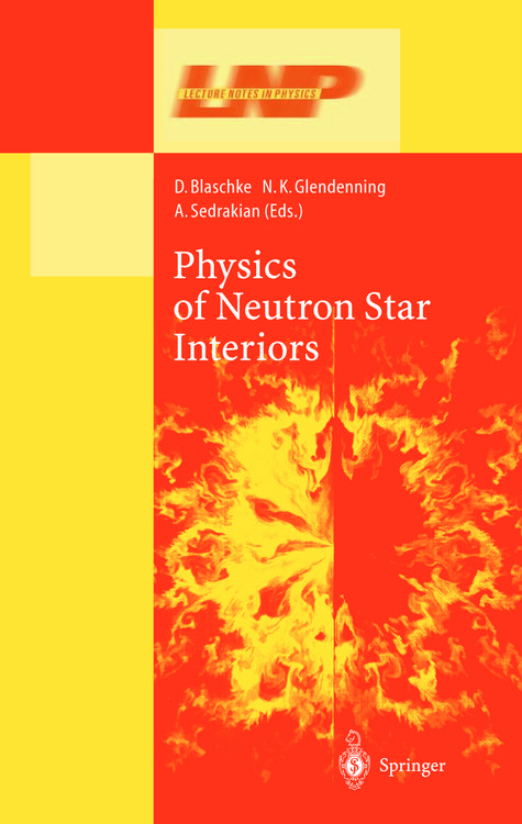 Produktbild: Physics of Neutron Star Interiors