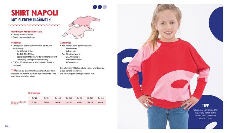Produktbild: Jetzt n&auml;h ich! Die Kindern&auml;hschule &ndash; Shirts, Hoodies und Kleider