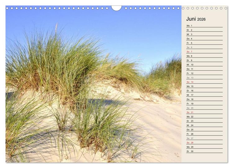 Produktbild: Die Ostsee (Wandkalender 2026 DIN A3 quer), CALVENDO Monatskalender