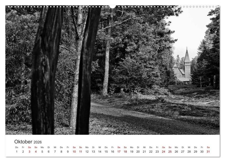 Produktbild: Wachgek&uuml;sst - Vom Zauber der Vergangenheit - S&uuml;dwestkirchhof Stahnsdorf (Wandkalender 2026 DIN A2 quer), CALVENDO Monatskalender