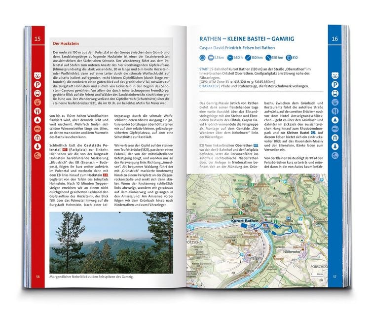 Produktbild: KOMPASS Wanderlust Elbsandsteingebirge und bei Dresden