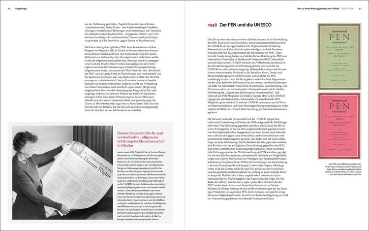 Produktbild: F&uuml;r die Freiheit des Wortes &ndash; 100 Jahre PEN International