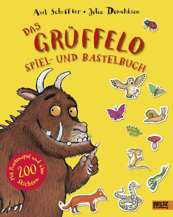 Produktbild: Der Grüffelo. Das Grüffelo Spiel- und Bastelbuch