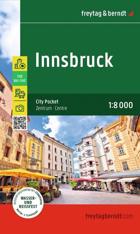 Produktbild: freytag & berndt Innenstadtplan Innsbruck 1:8.000