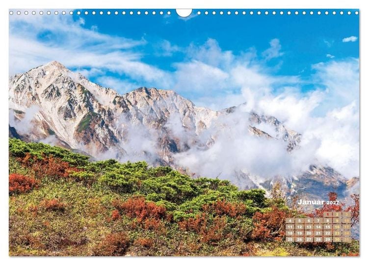 Produktbild: Japan: Entdecken Sie gelebte Tradition und einzigartige Naturwunder (Wandkalender 2027 DIN A3 quer), CALVENDO Monatskalender
