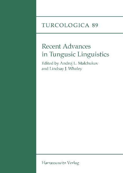 Produktbild: Recent Advances in Tungusic Linguistics