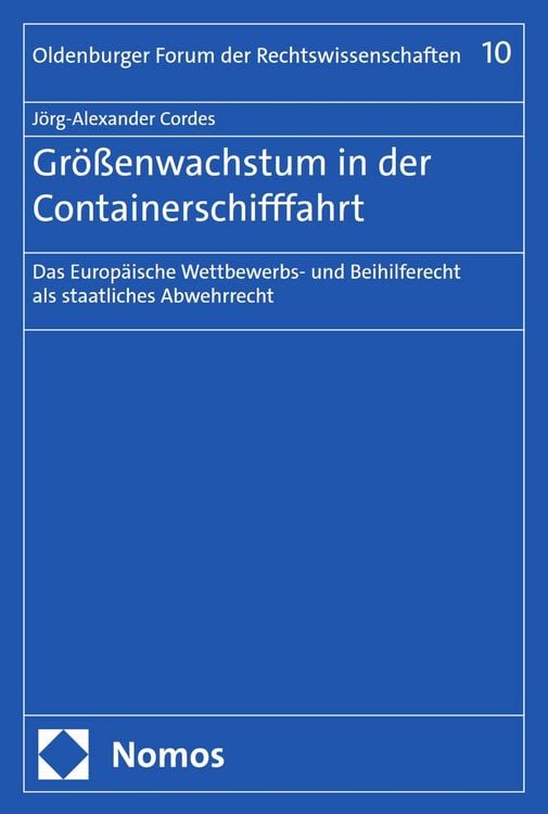 Produktbild: Gr&ouml;&szlig;enwachstum in der Containerschifffahrt