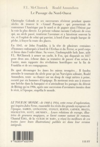 Produktbild: Le passage du Nord-Ouest