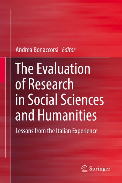 Produktbild: The Evaluation of Research in Social Sciences and Humanities