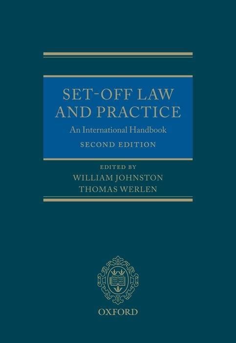 Produktbild: Set Off Law & Prac 2/e