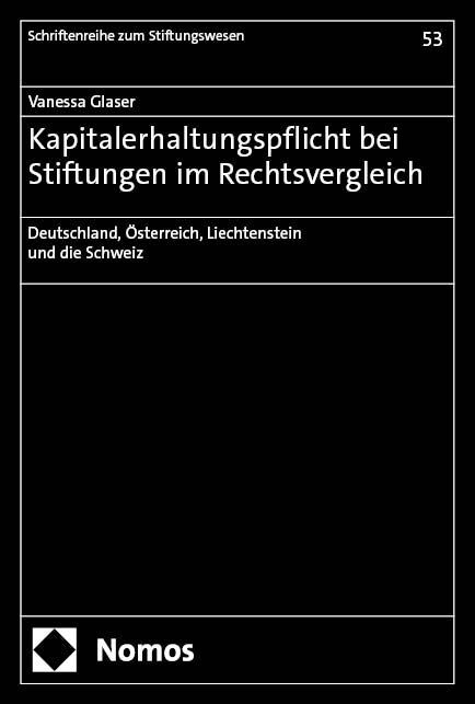 Produktbild: Kapitalerhaltungspflicht bei Stiftungen im Rechtsvergleich