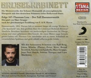 Produktbild: Gruselkabinett - Folge 167