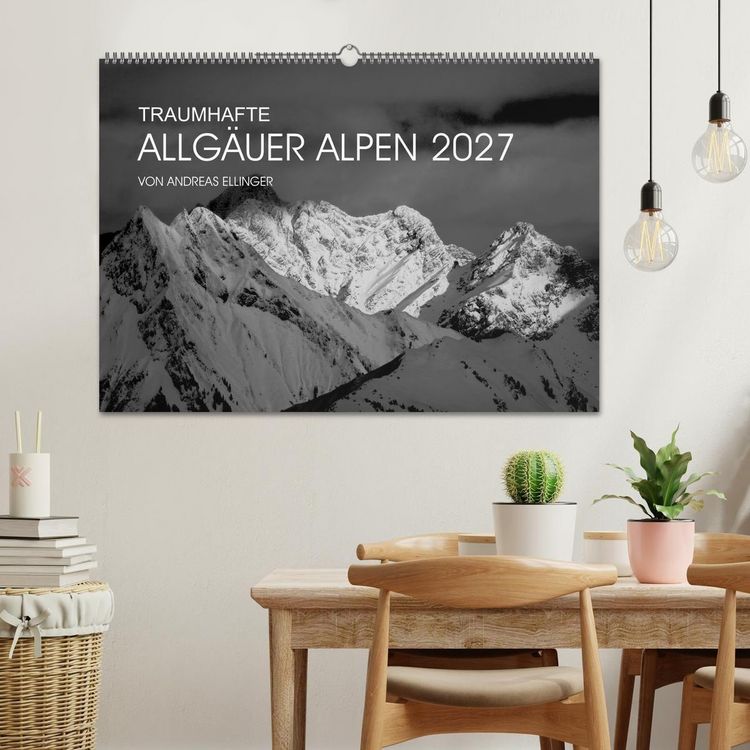 Produktbild: Traumhafte Allg&auml;uer Alpen (Wandkalender 2027 DIN A2 quer), CALVENDO Monatskalender