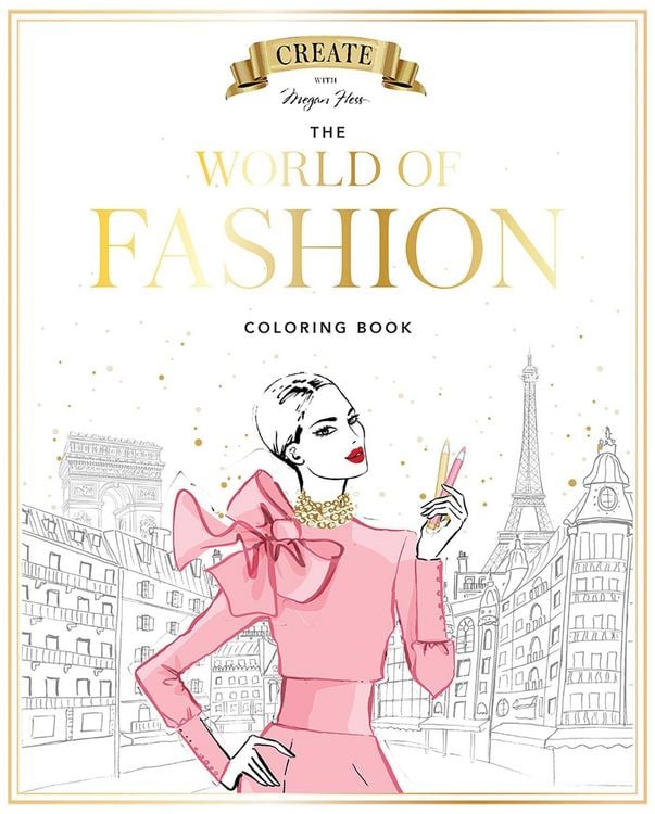 Produktbild: Megan Hess: The World of Fashion Coloring Book