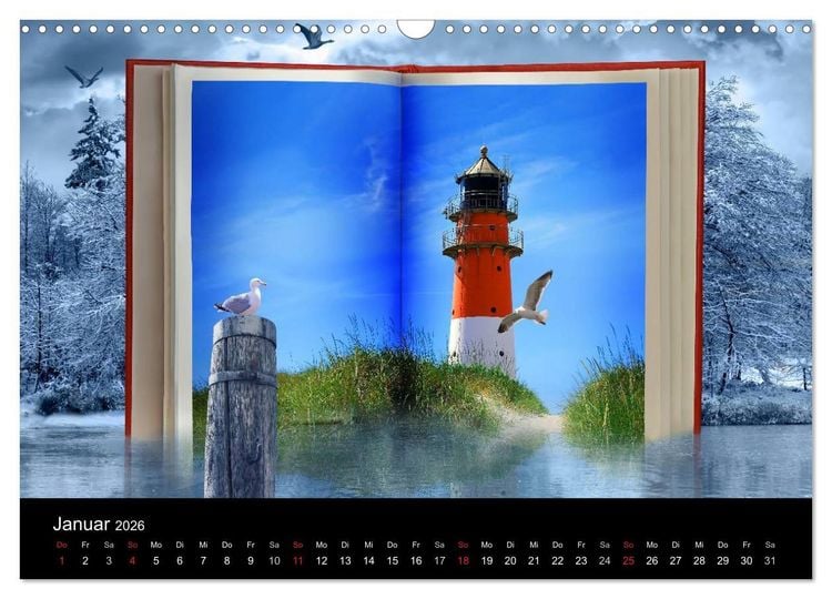 Produktbild: Mystische und romantische M&auml;rchenwelt Mausopardia (Wandkalender 2026 DIN A3 quer), CALVENDO Monatskalender