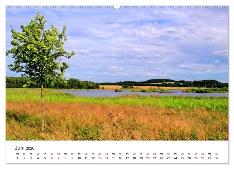 Produktbild: Sehenswertes in der Eifel - Die sch&ouml;nsten Maare (hochwertiger Premium Wandkalender 2026 DIN A2 quer), Kunstdruck in Hochglanz