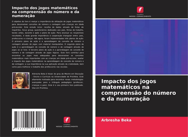 Produktbild: Impacto dos jogos matem&aacute;ticos na compreens&atilde;o do n&uacute;mero e da numera&ccedil;&atilde;o