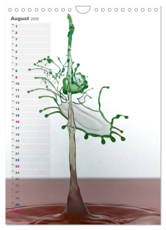 Produktbild: Farbenfreudig (Wandkalender 2026 DIN A4 hoch), CALVENDO Monatskalender