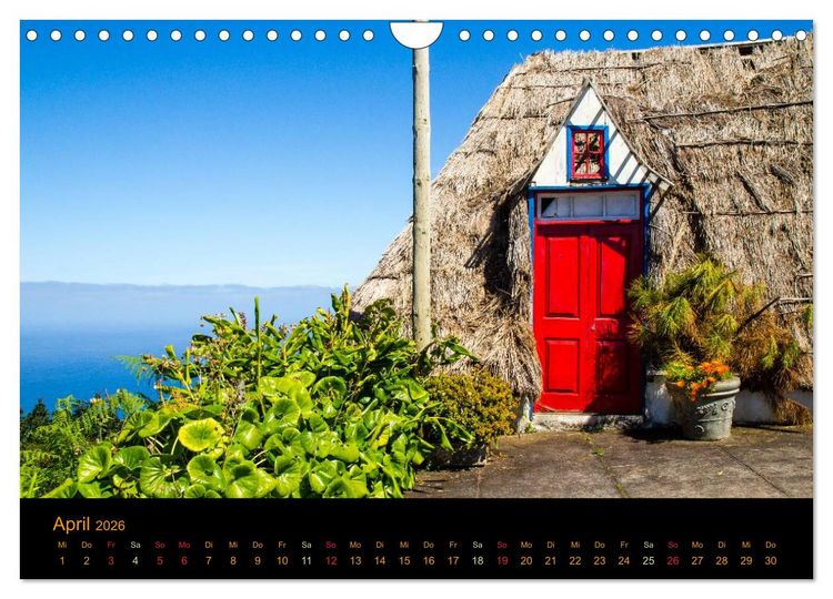 Produktbild: Madeira Impressionen (Wandkalender 2026 DIN A4 quer), CALVENDO Monatskalender