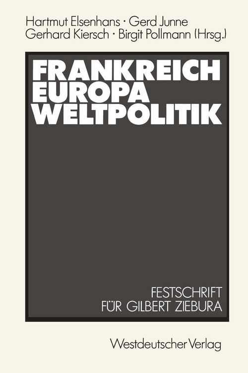 Produktbild: Frankreich - Europa - Weltpolitik