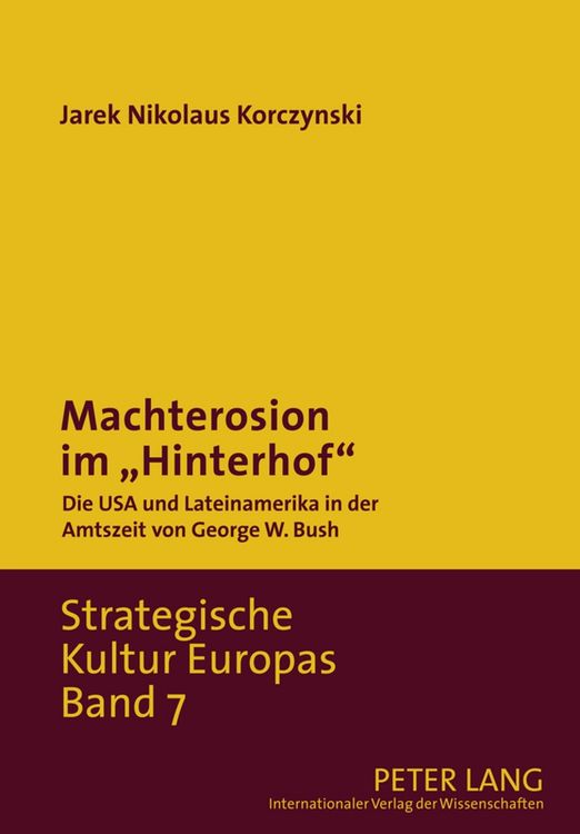 Produktbild: Machterosion im &laquo;Hinterhof&raquo;
