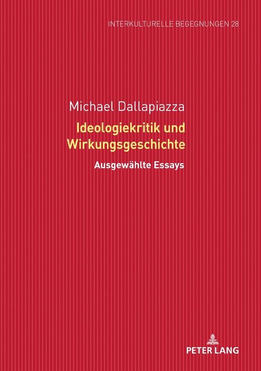 Produktbild: Ideologiekritik und Wirkungsgeschichte
