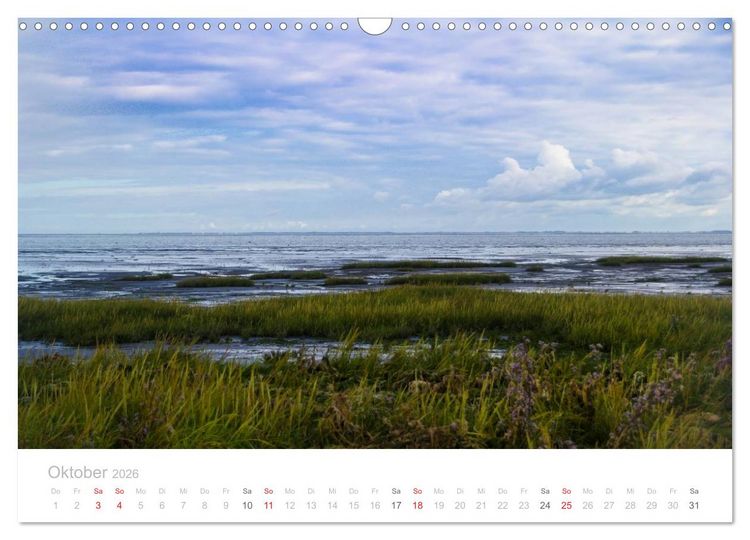 Produktbild: Sylt im Herbst (Wandkalender 2026 DIN A3 quer), CALVENDO Monatskalender