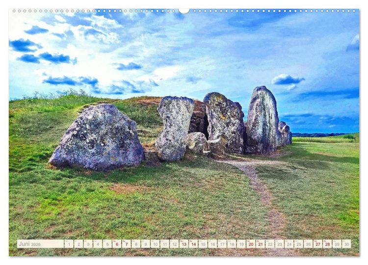 Produktbild: S&uuml;dengland - Mystische Steinkreise und Dartmoor (Wandkalender 2026 DIN A2 quer), CALVENDO Monatskalender