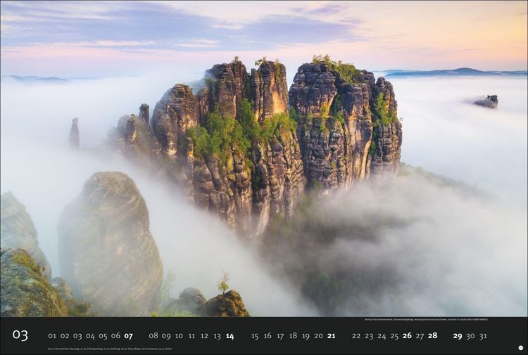 Produktbild: Deutschlands Naturparadiese Kalender 2027 - Edition Alexander von Humboldt Kalender 2027