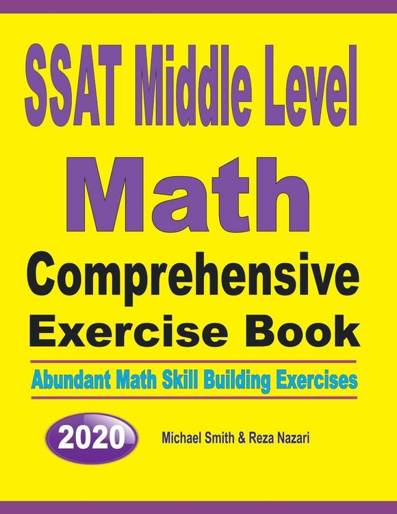 Produktbild: SSAT Middle Level Math Comprehensive Exercise Book