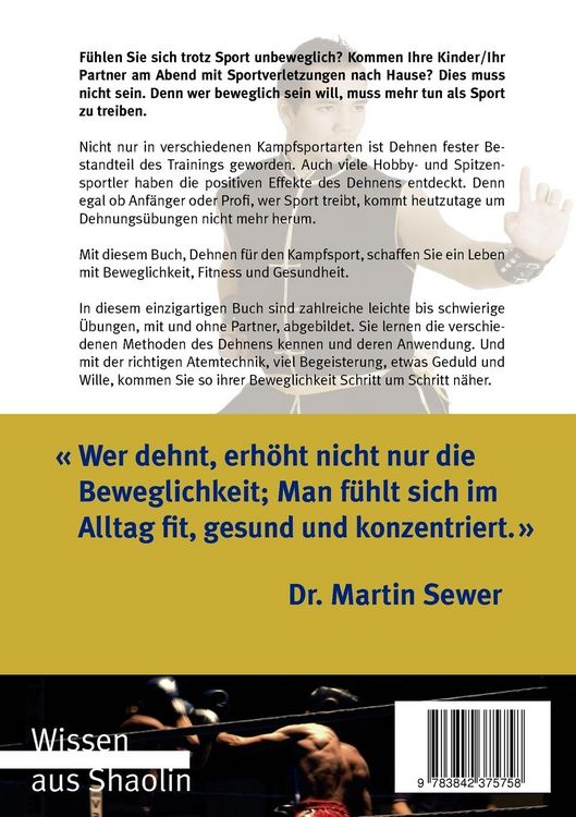 Produktbild: Dehnen f&uuml;r den Kampfsport