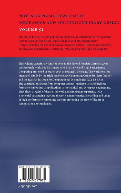 Produktbild: Computational Science and High Performance Computing II