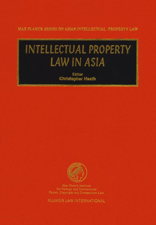 Produktbild: Intellectual Property Law in Asia