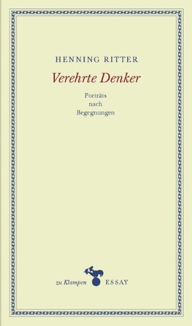 Produktbild: Verehrte Denker