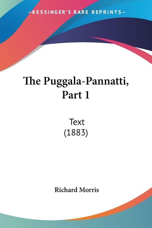 Produktbild: The Puggala-Pannatti, Part 1
