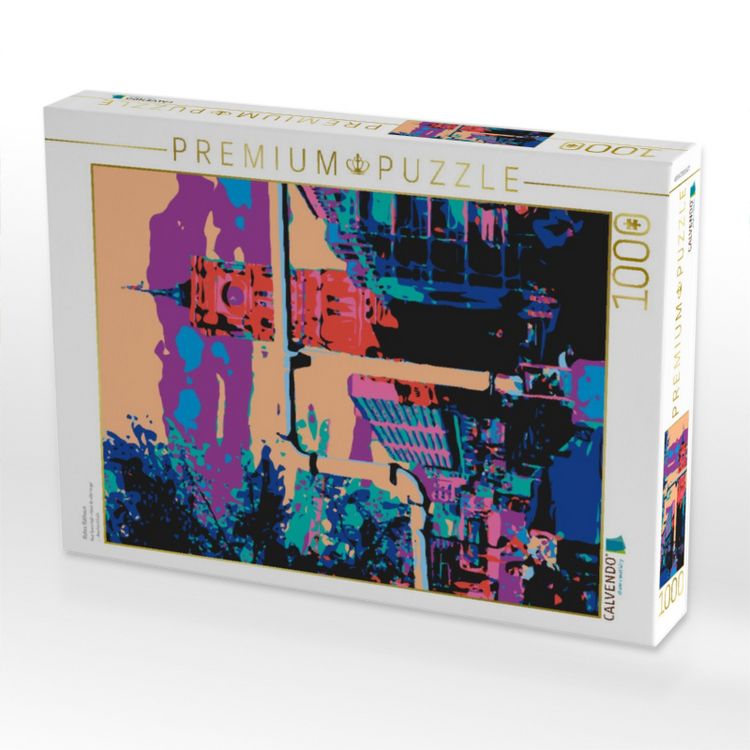 Produktbild: CALVENDO Puzzle Rotes Rathaus | 1000 Teile Lege-Gr&ouml;&szlig;e 64x48cm Foto-Puzzle f&uuml;r gl&uuml;ckliche Stunden