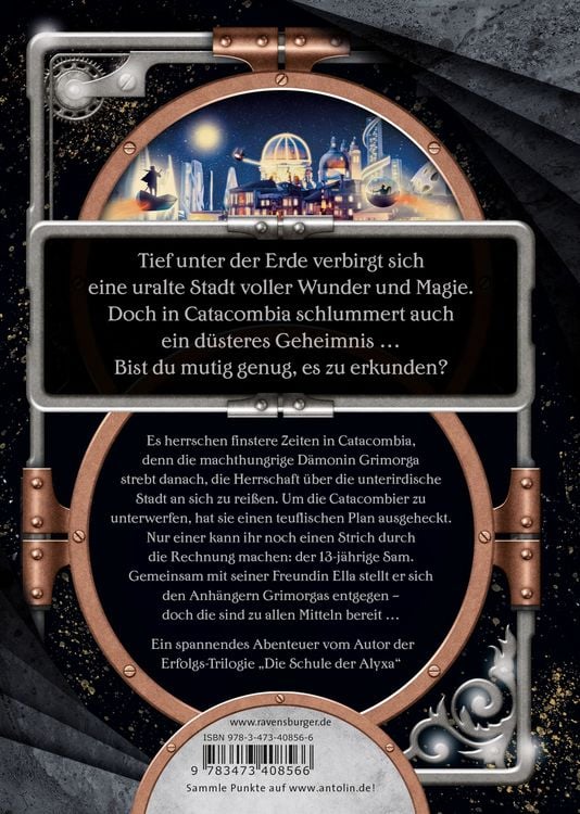 Produktbild: Catacombia, Band 2: Grimorgas Erwachen (spannendes Fantasy-Abenteuer ab 10 Jahren)