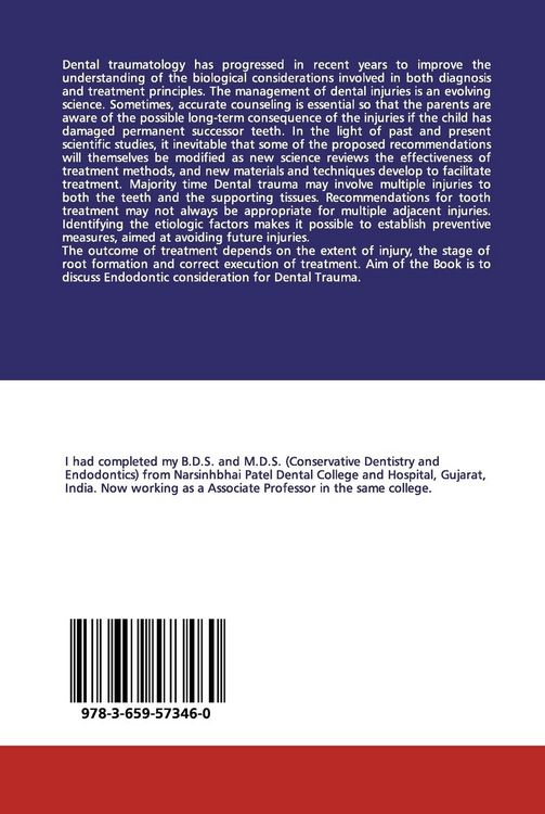 Produktbild: Endodontic Consideration in Dental Trauma