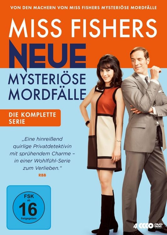 Produktbild: Miss Fishers neue mysteri&ouml;se Mordf&auml;lle - Die komplette Serie [4 DVDs]