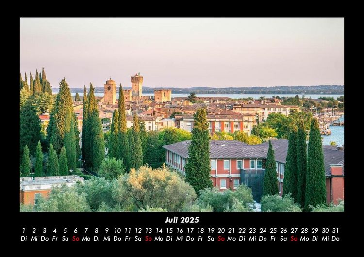 Produktbild: Tage am See 2025 Fotokalender DIN A3