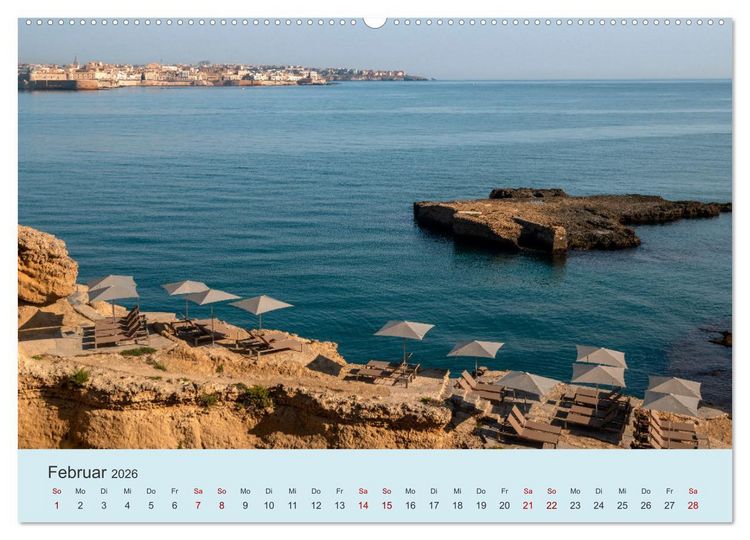 Produktbild: Sizilien &ndash; Die Insel, auf der es keinen Winter gibt (Wandkalender 2026 DIN A2 quer), CALVENDO Monatskalender