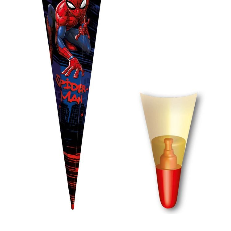 Produktbild: Lizenz-Schult&uuml;te, Marvel Spiderman, 85cm, Spezialborte