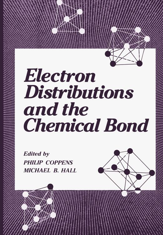 Produktbild: Electron Distributions and the Chemical Bond