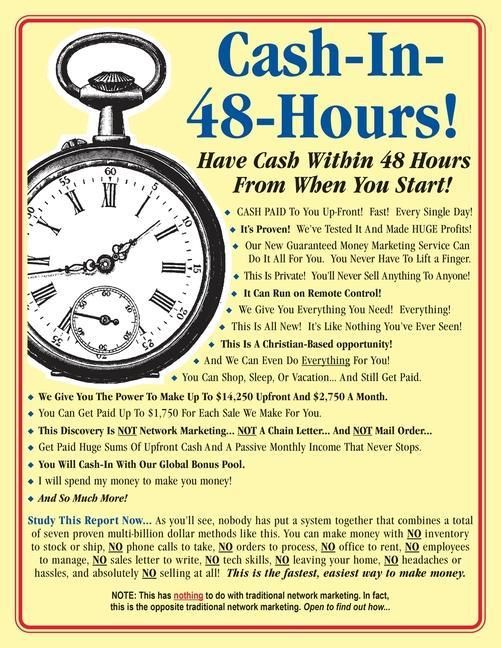 Produktbild: Cash-In-48-Hours!