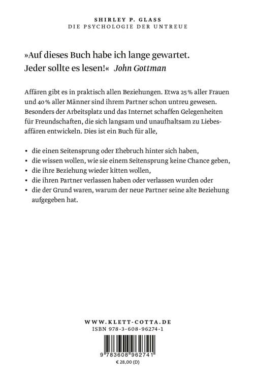 Produktbild: Die Psychologie der Untreue