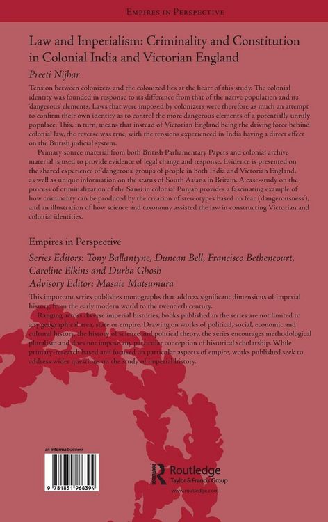 Produktbild: Law and Imperialism