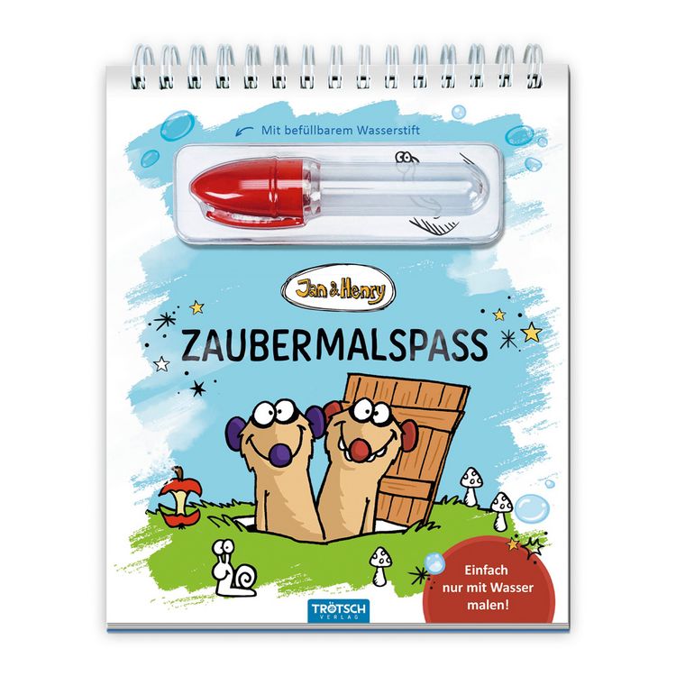 Produktbild: Tr&ouml;tsch Jan & Henry Zaubermalspa&szlig; mit Wasserstift