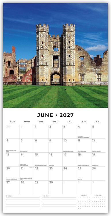 Produktbild: Landmarks of Britain &ndash; Sehensw&uuml;rdigkeiten Gro&szlig;britanniens 2027 &ndash; 16-Monatskalender