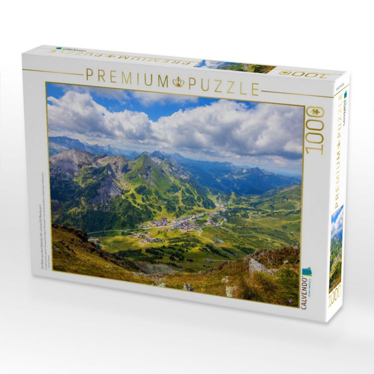 Produktbild: CALVENDO Puzzle Ein Motiv aus dem Kalender Der sch&ouml;ne Ort Obertauern | 1000 Teile Lege-Gr&ouml;&szlig;e 64x48cm Foto-Puzzle f&uuml;r gl&uuml;ckliche Stunden
